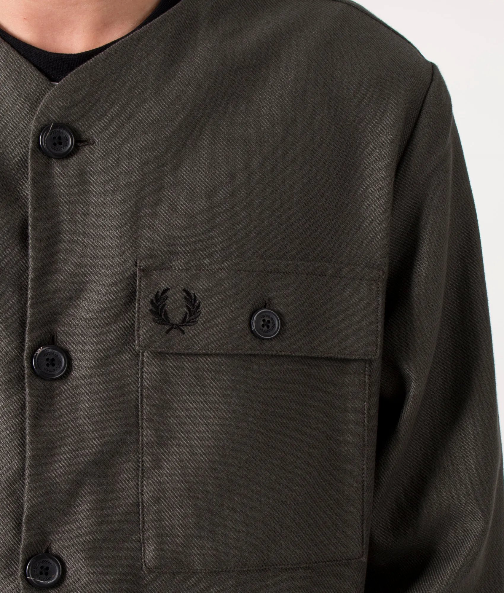 Collarless Overshirt sold by EQVVS product image thumbnail 2