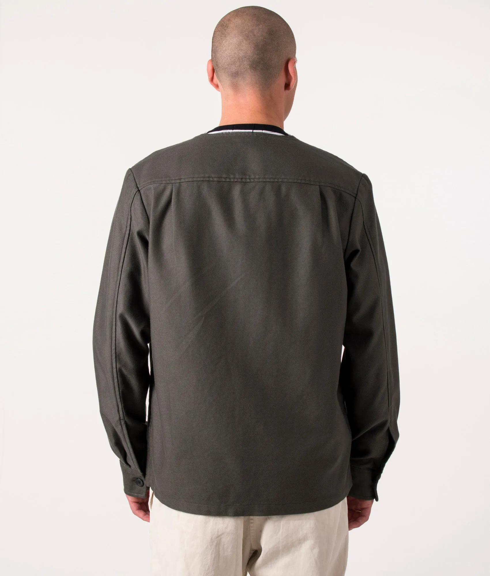 Collarless Overshirt sold by EQVVS product image thumbnail 3