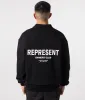 Represent Owners Club Polo Collar Sweatshirt sold by EQVVS