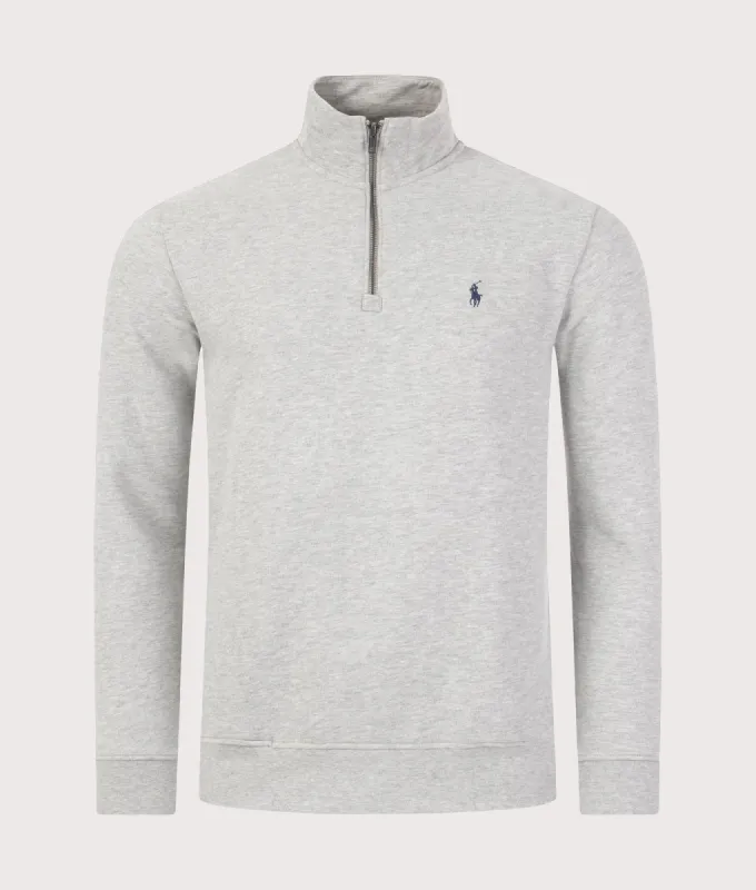 Relaxed Fit Quarter Zip RL Fleece Sweatshirt sold by EQVVS
