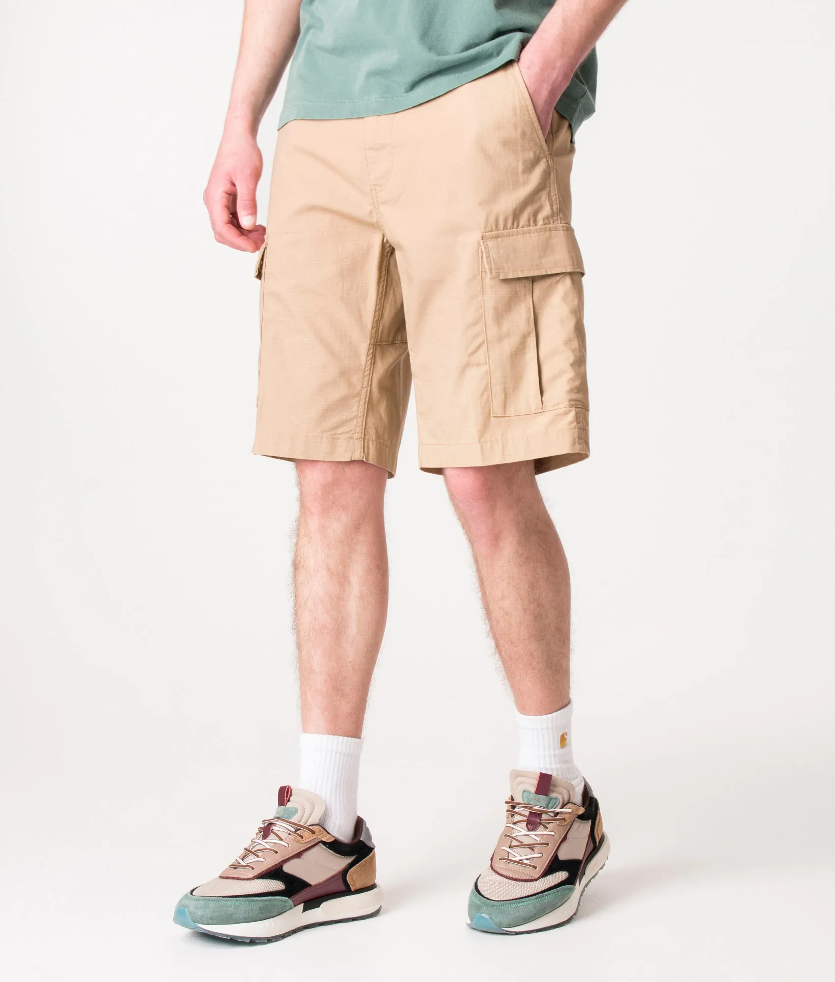 Slim Fit Aviation Cargo Shorts sold by EQVVS product image thumbnail 4