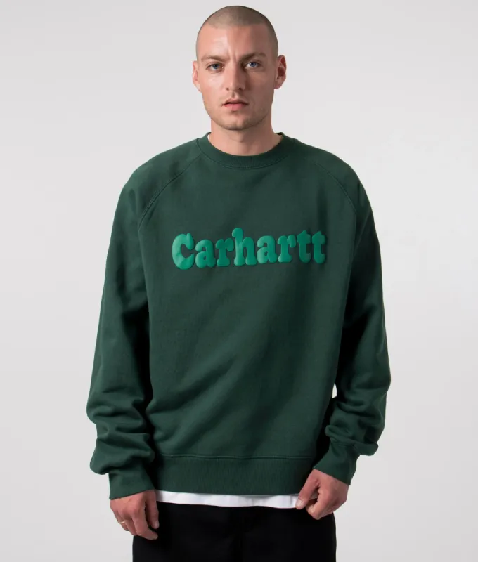 Oversized Fit Bubbles Sweatshirt sold by EQVVS