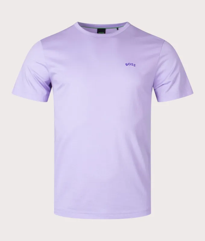 Curved Logo T-Shirt sold by EQVVS