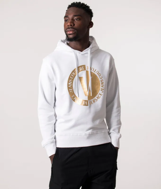 New V Emblem Logo Hoodie made by EQVVS