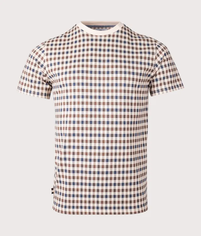 Active Club Check T-Shirt sold by EQVVS