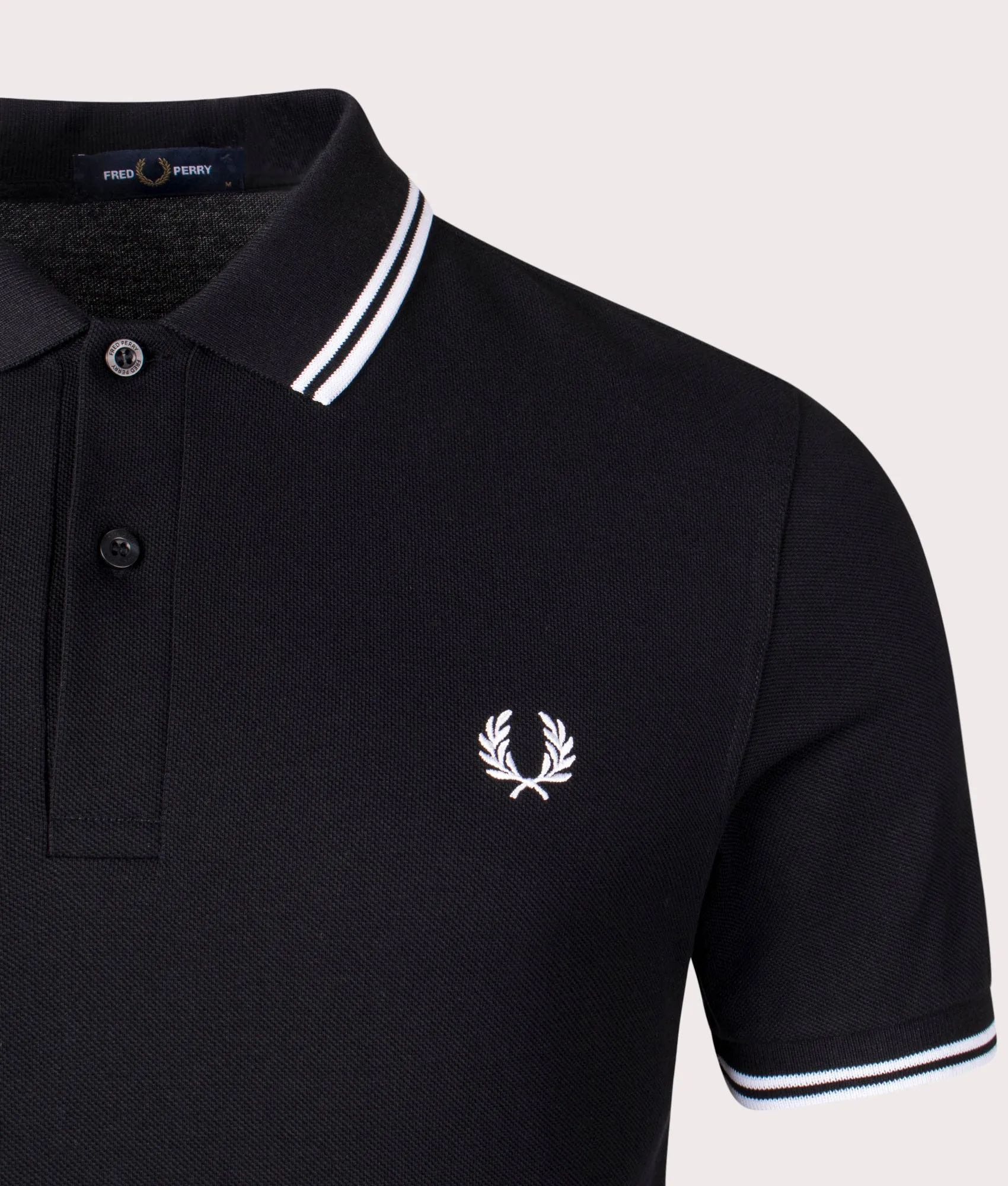 Twin Tipped Fred Perry Polo Shirt sold by EQVVS product image thumbnail 2