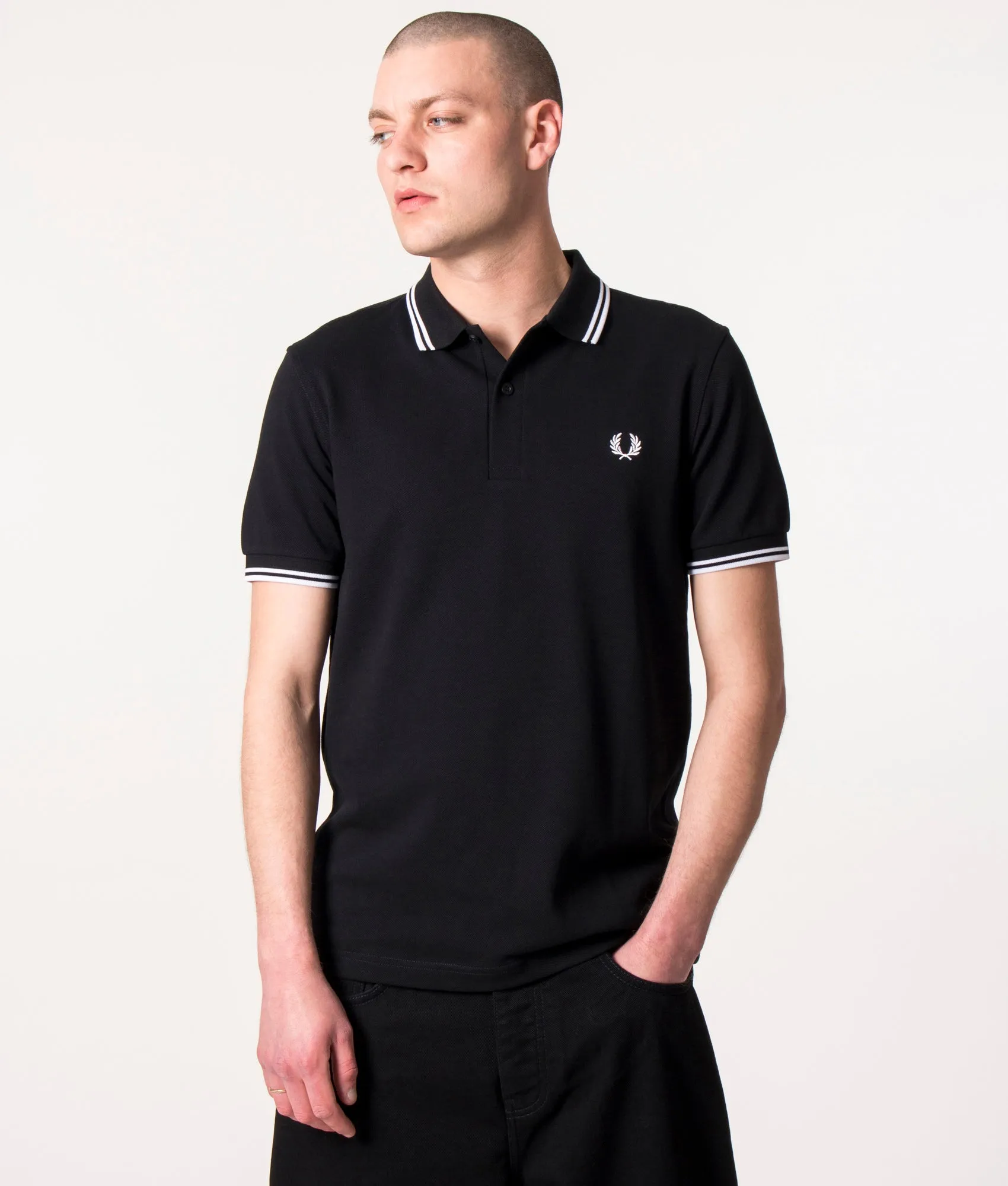 Twin Tipped Fred Perry Polo Shirt sold by EQVVS product image thumbnail 4
