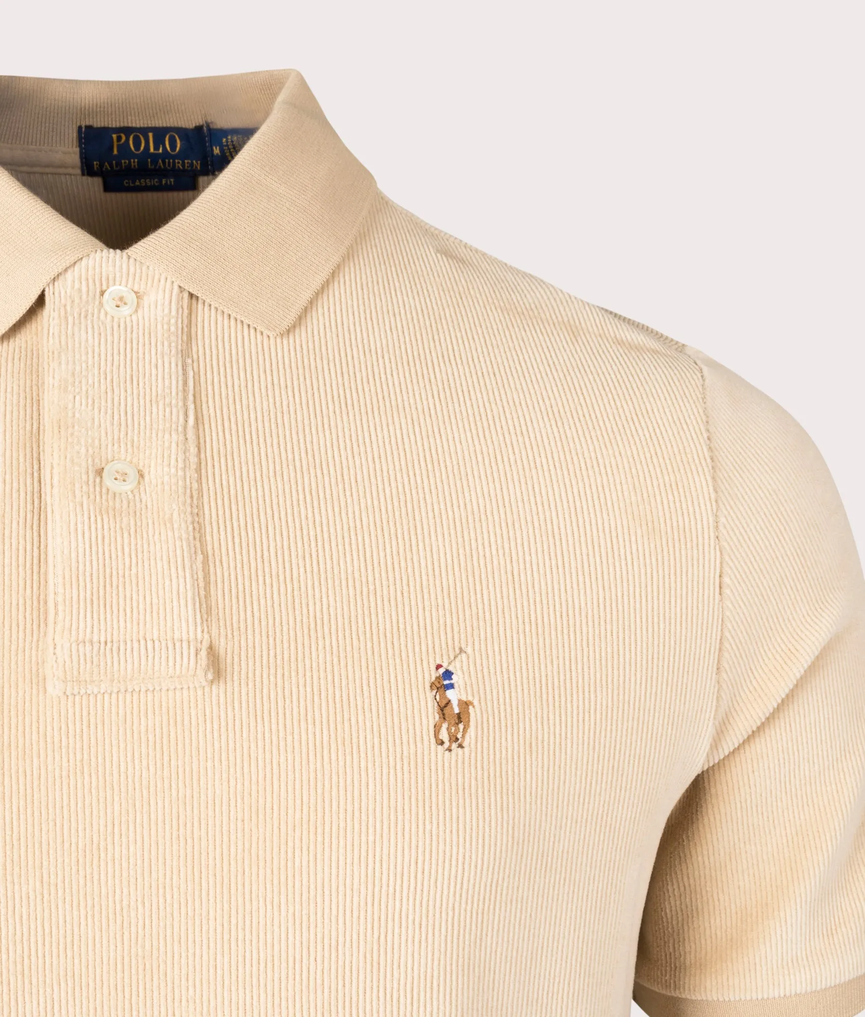 Classic Fit Corduroy Polo Shirt sold by EQVVS product image thumbnail 2