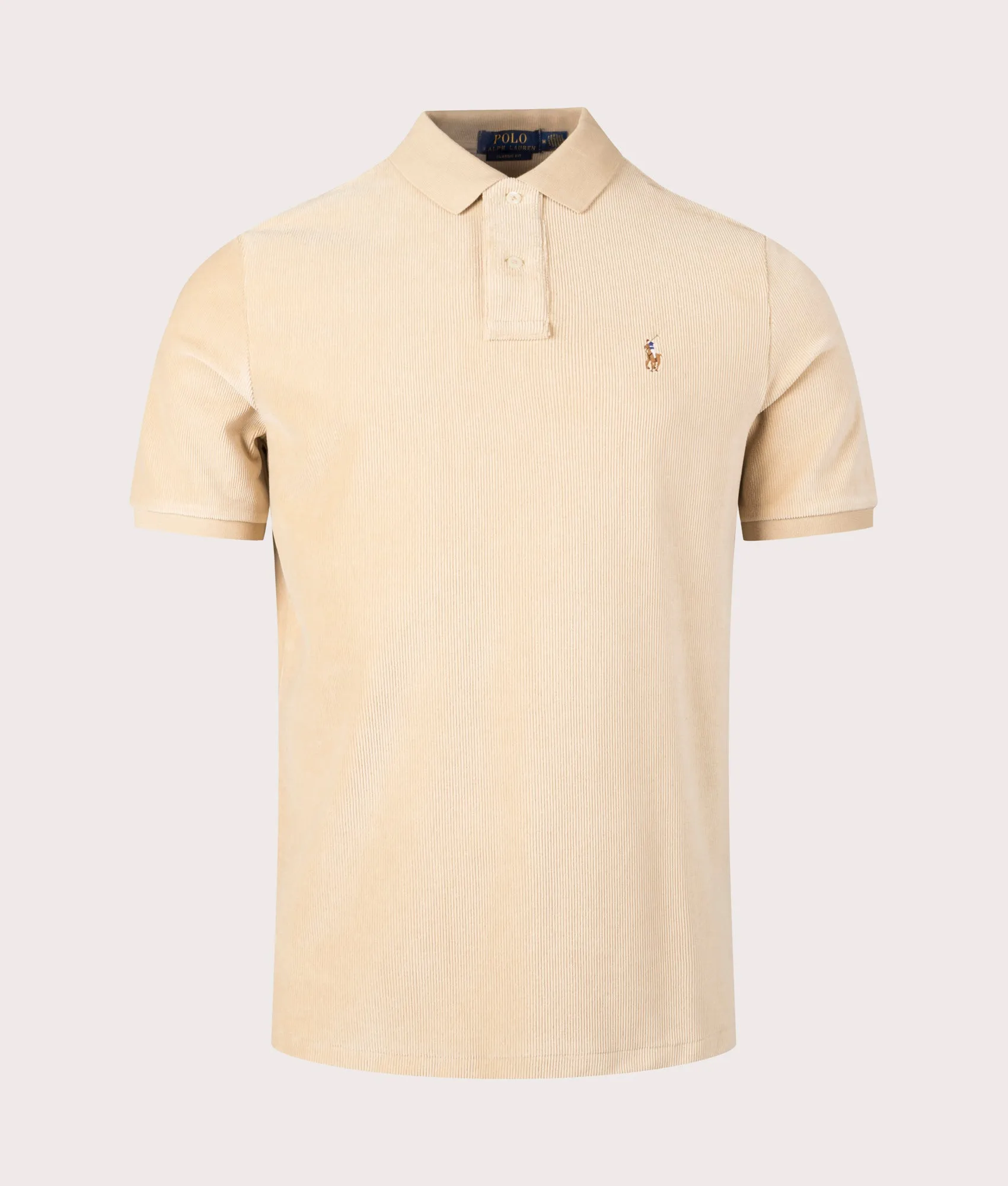 Classic Fit Corduroy Polo Shirt sold by EQVVS