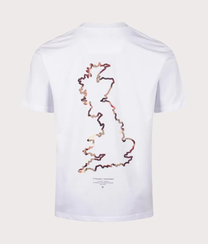 House Check Map T-Shirt sold by EQVVS