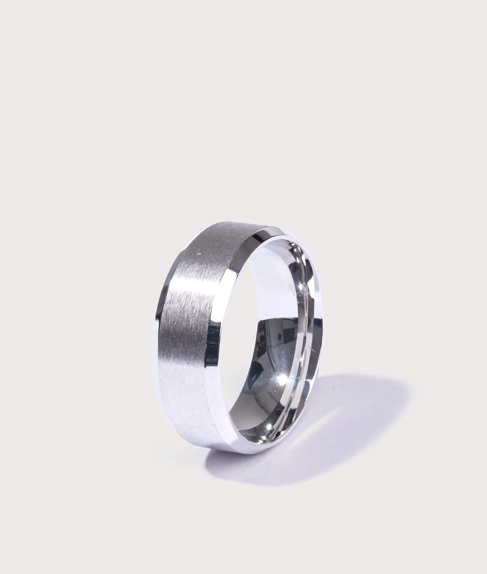 Stainless Steel Band Ring sold by EQVVS product image thumbnail 3