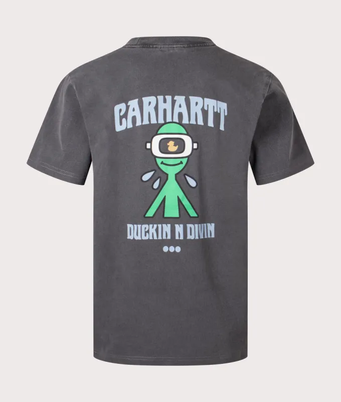 Relaxed Fit Duckin' T-Shirt sold by EQVVS