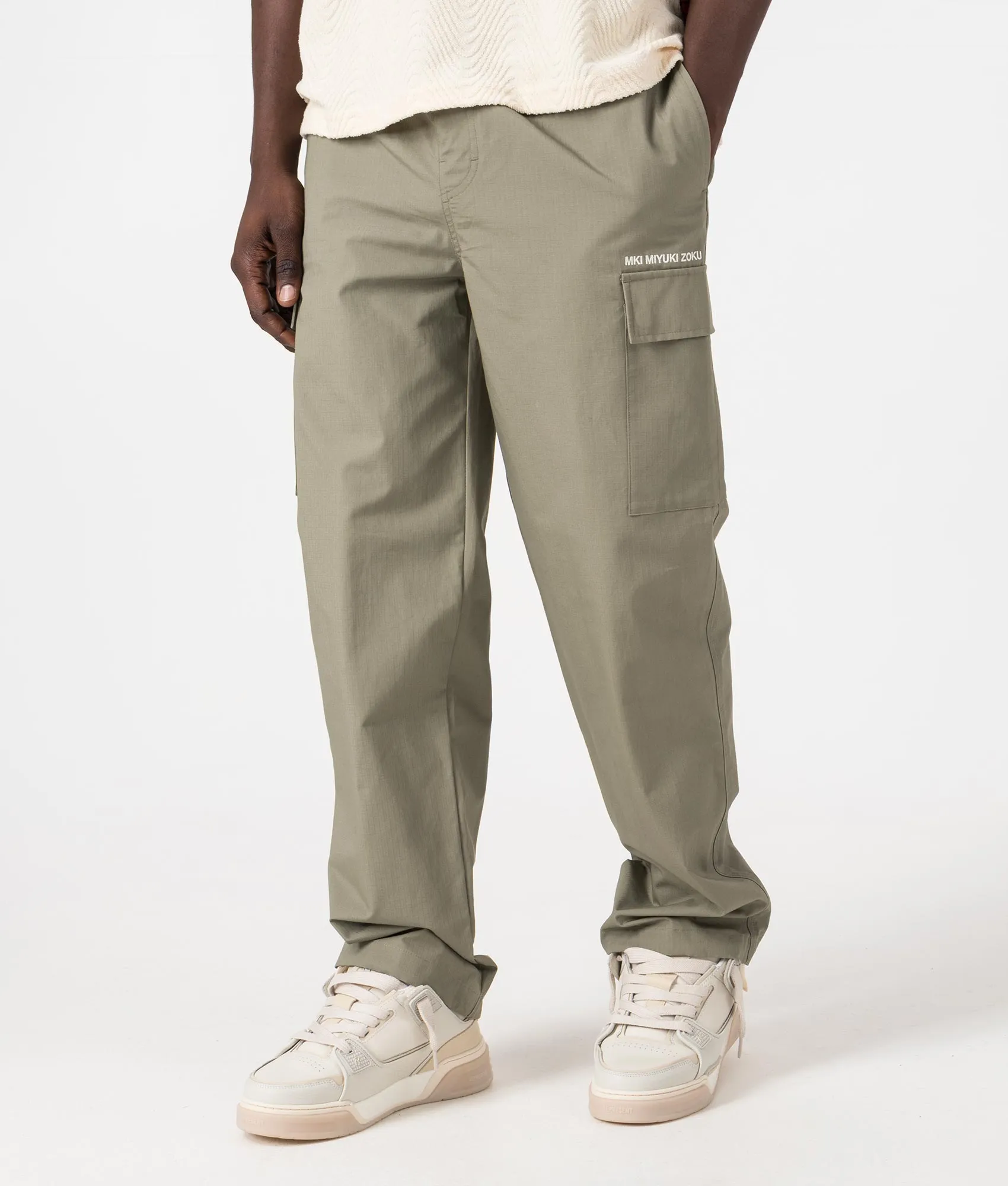 Relaxed Fit Ripstop Cargo Pants sold by EQVVS product image thumbnail 3