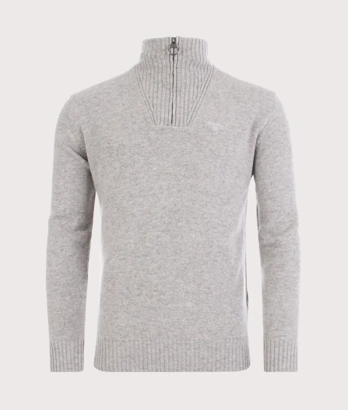 Essential Lambswool Quarter Zip Jumper sold by EQVVS