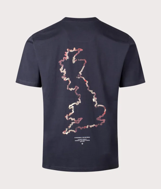 House Check Map T-Shirt sold by EQVVS