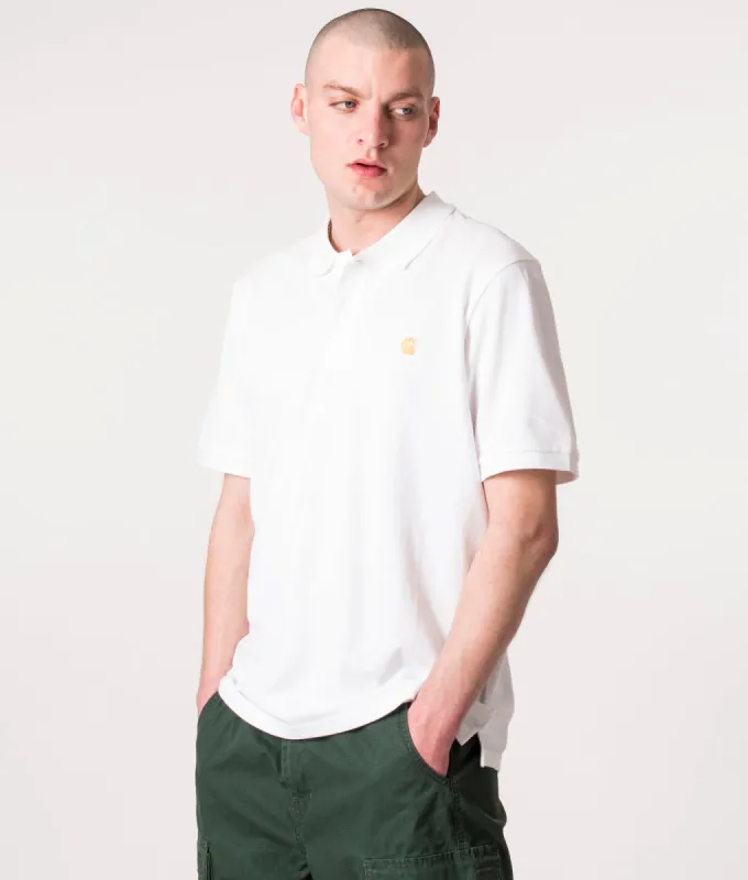 Relaxed Fit Chase Pique Polo Shirt sold by EQVVS