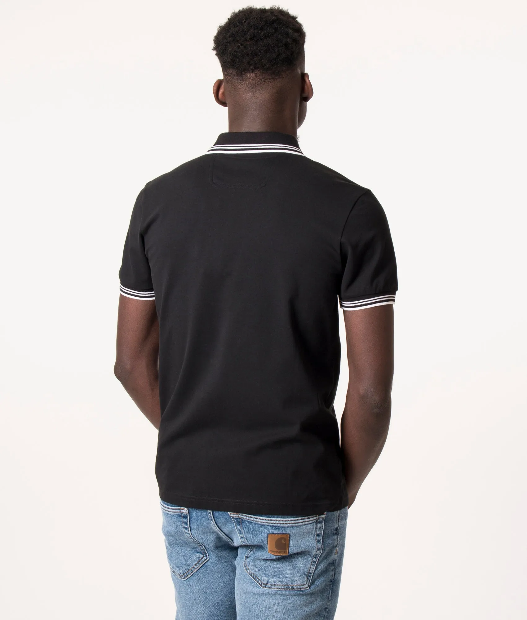 Slim Fit Paul Curved Logo Polo Shirt sold by EQVVS product image thumbnail 5