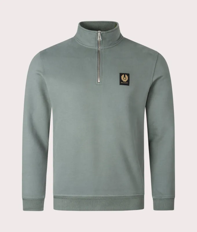 Belstaff Quarter Zip Sweatshirt made by Belstaff