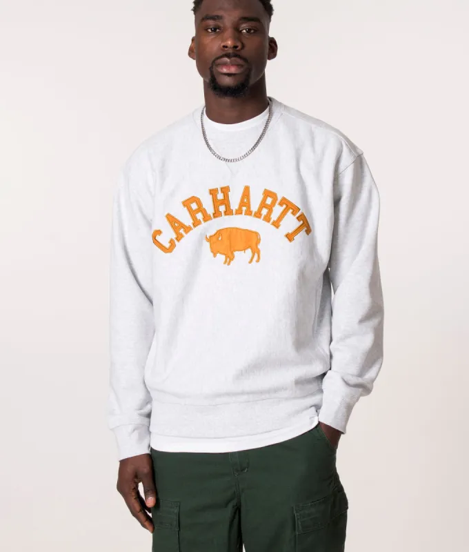 Relaxed Fit Locker Sweatshirt sold by EQVVS