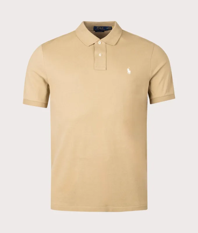 Classic Fit Iconic Mesh Polo Shirt sold by EQVVS