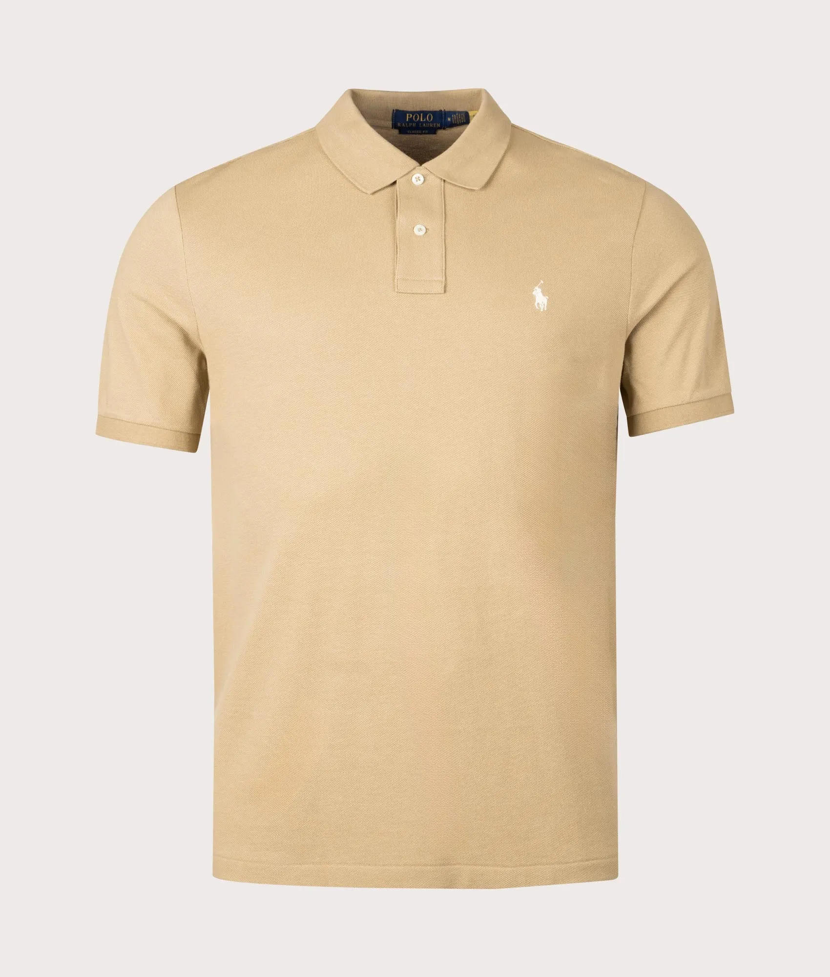 Classic Fit Iconic Mesh Polo Shirt sold by EQVVS