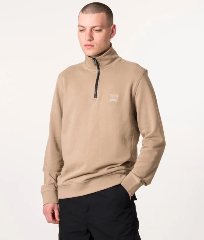 Quarter Zip Zetrust Sweatshirt sold by EQVVS