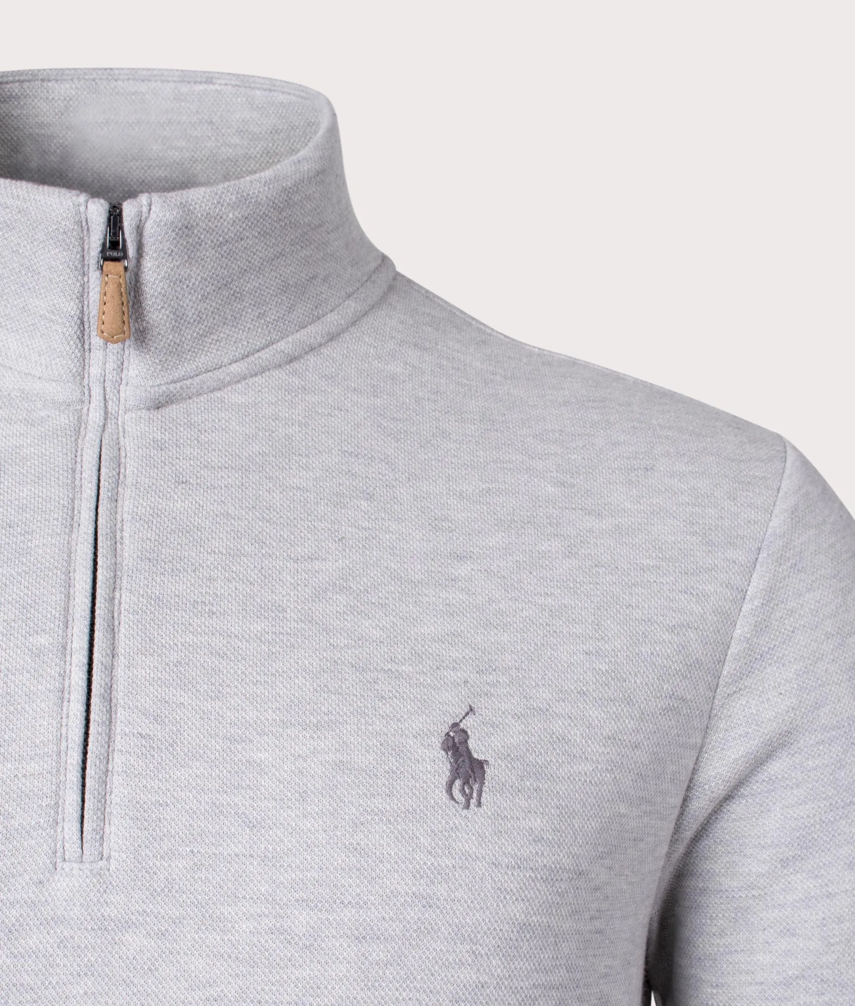 Double Knit Mesh Quarter Zip Sweatshirt sold by EQVVS product image thumbnail 2