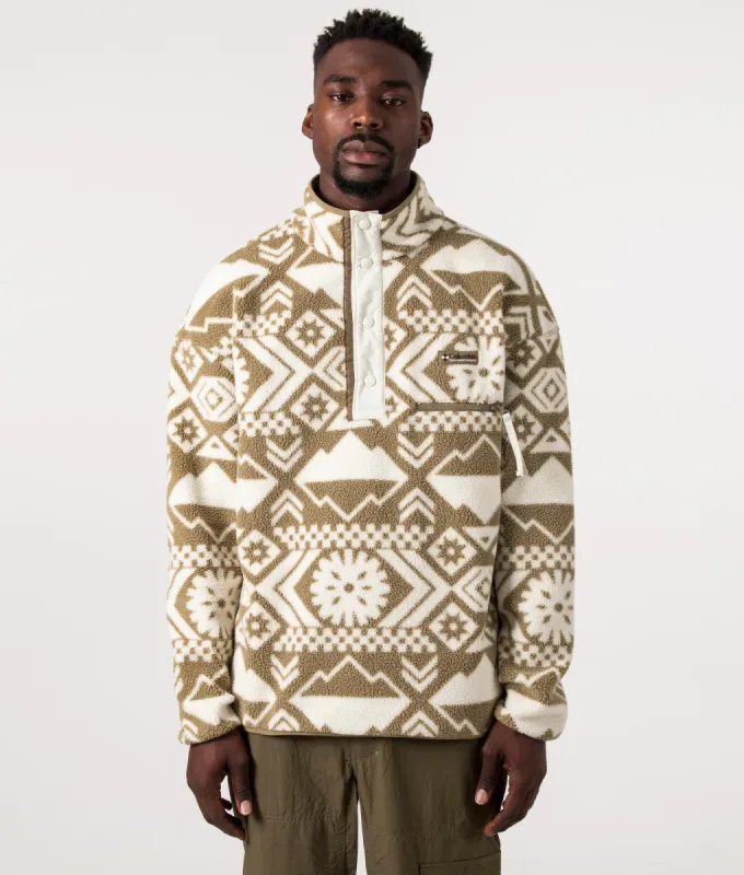 Helvetia Half Snap Fleece sold by EQVVS