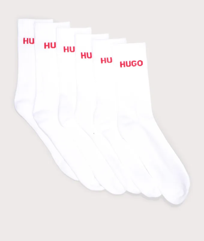 6 Pack Rib Logo Socks sold by EQVVS