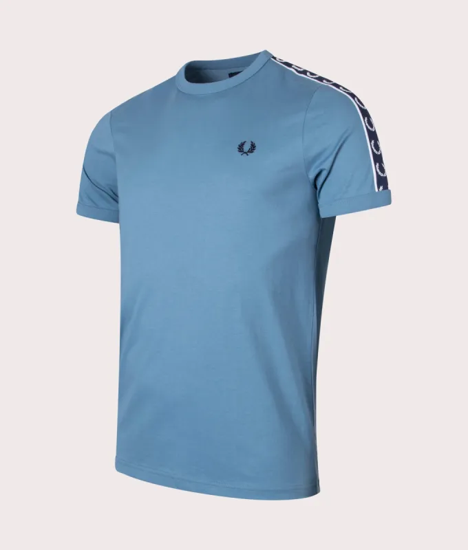 Contrast Tape Ringer T-Shirt sold by EQVVS