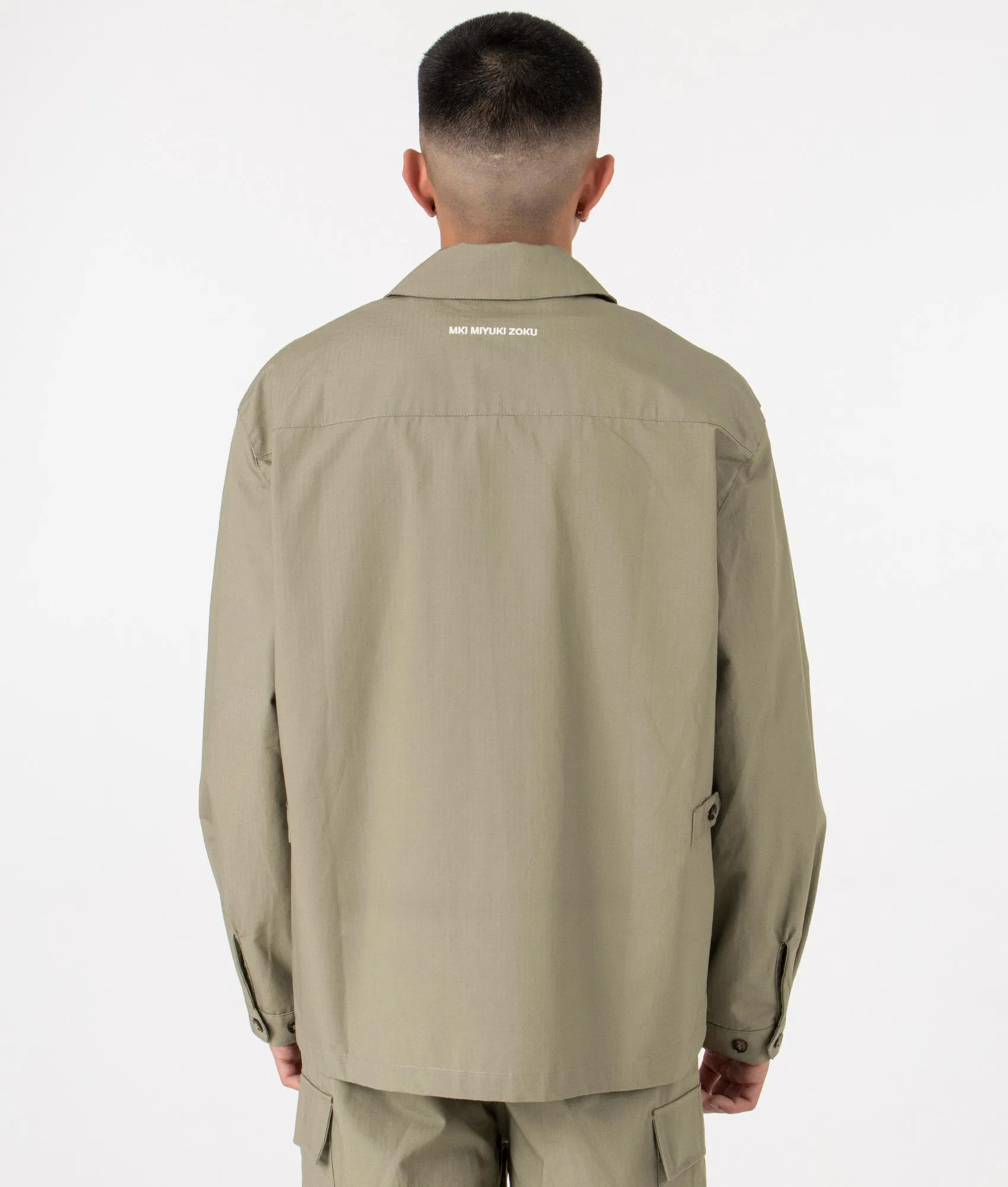 Oversized Ripstop Cargo Jacket sold by EQVVS product image thumbnail 5