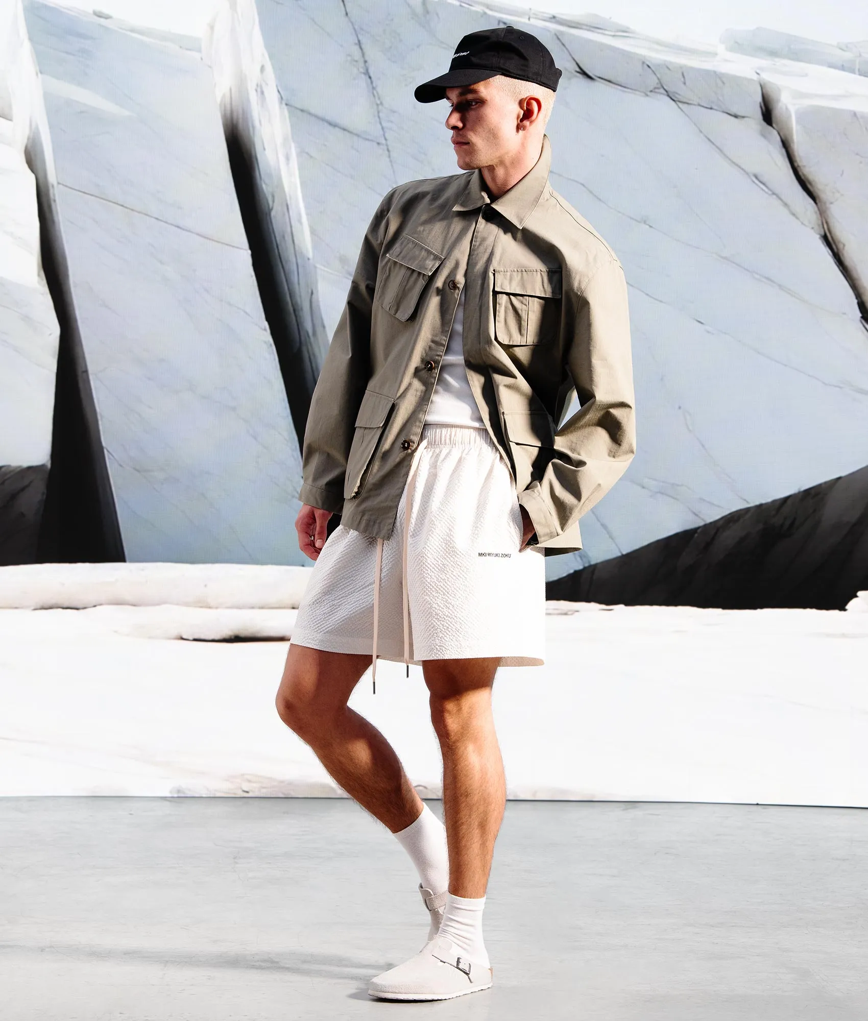 Oversized Ripstop Cargo Jacket sold by EQVVS product image thumbnail 2