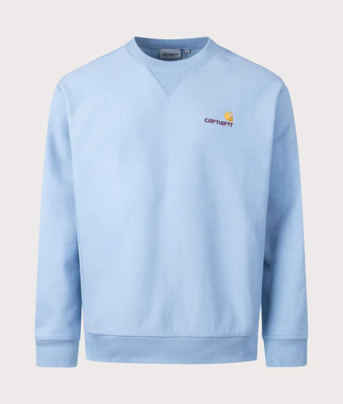 Relaxed Fit American Script Sweatshirt sold by EQVVS