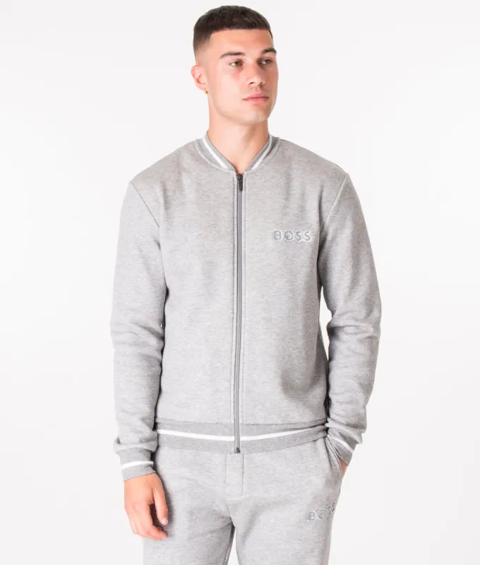 Zip Through Contemp College J Sweatshirt sold by EQVVS