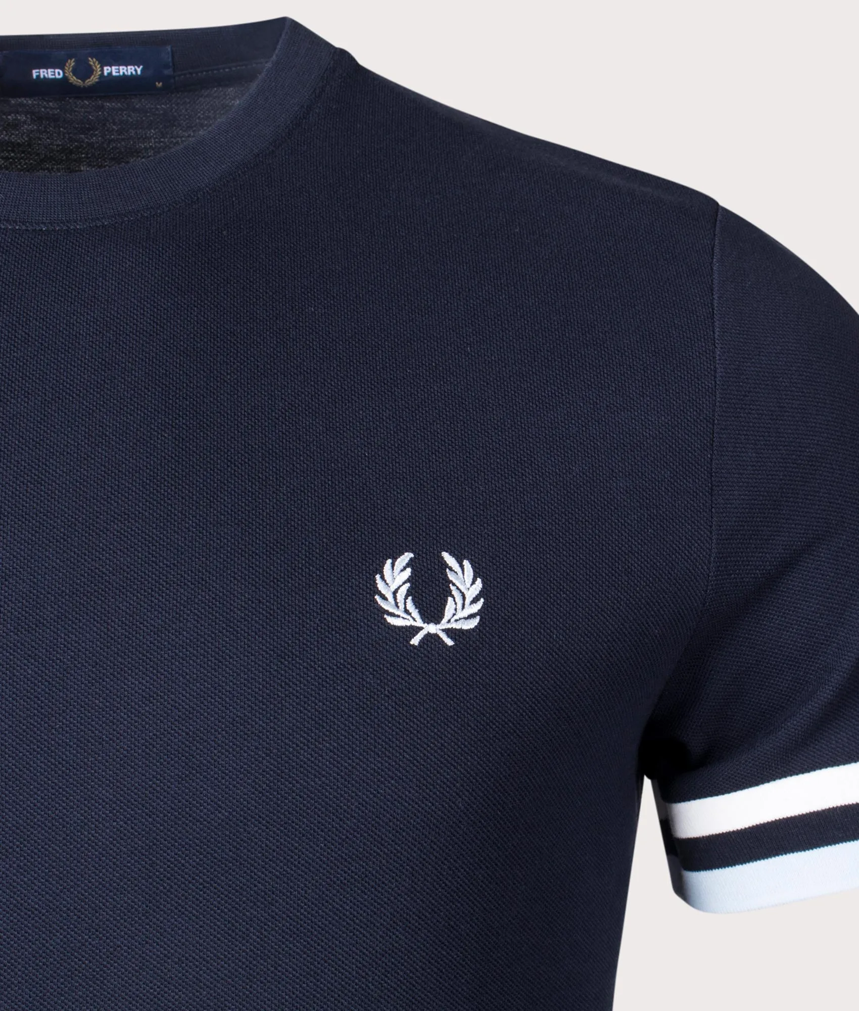 Bold Tipped Pique T-Shirt sold by EQVVS product image thumbnail 2