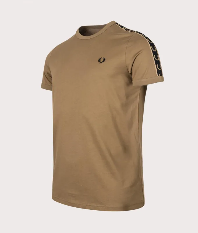 Contrast Tape Ringer T-Shirt sold by EQVVS