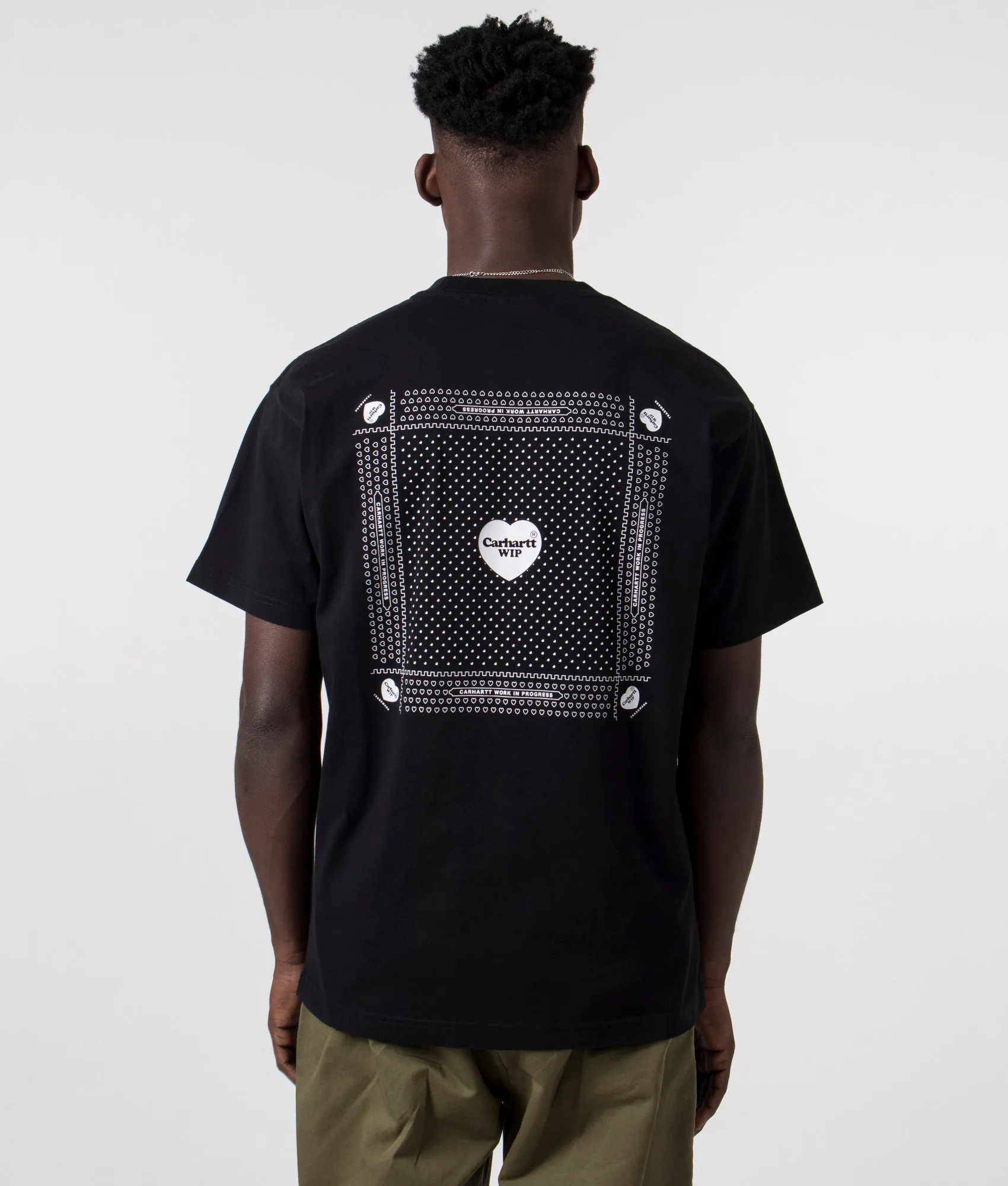 Relaxed Fit Heart Bandana T-Shirt sold by EQVVS