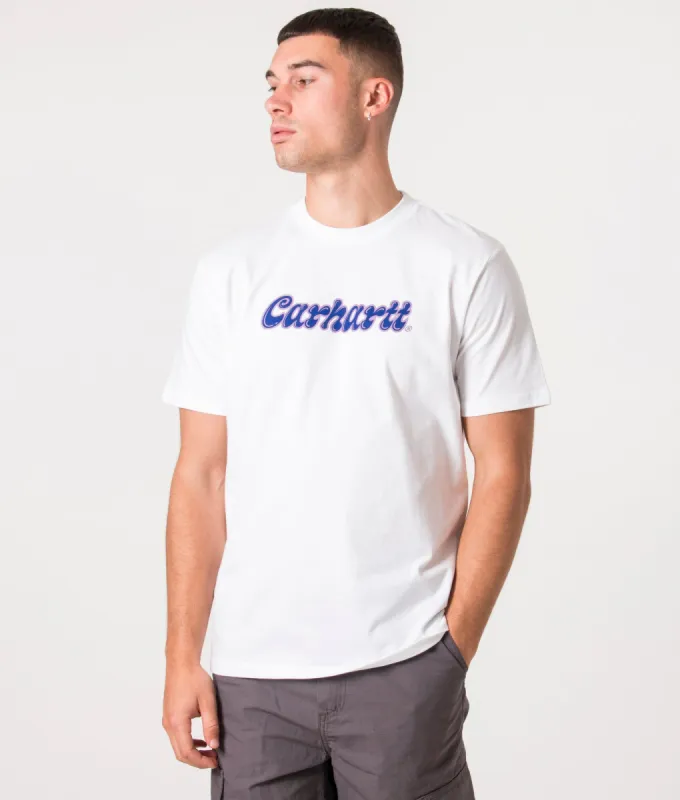 Liquid Script T-Shirt sold by EQVVS