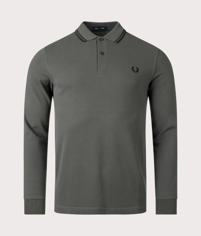 Long Sleeve Twin Tipped Polo Shirt sold by EQVVS