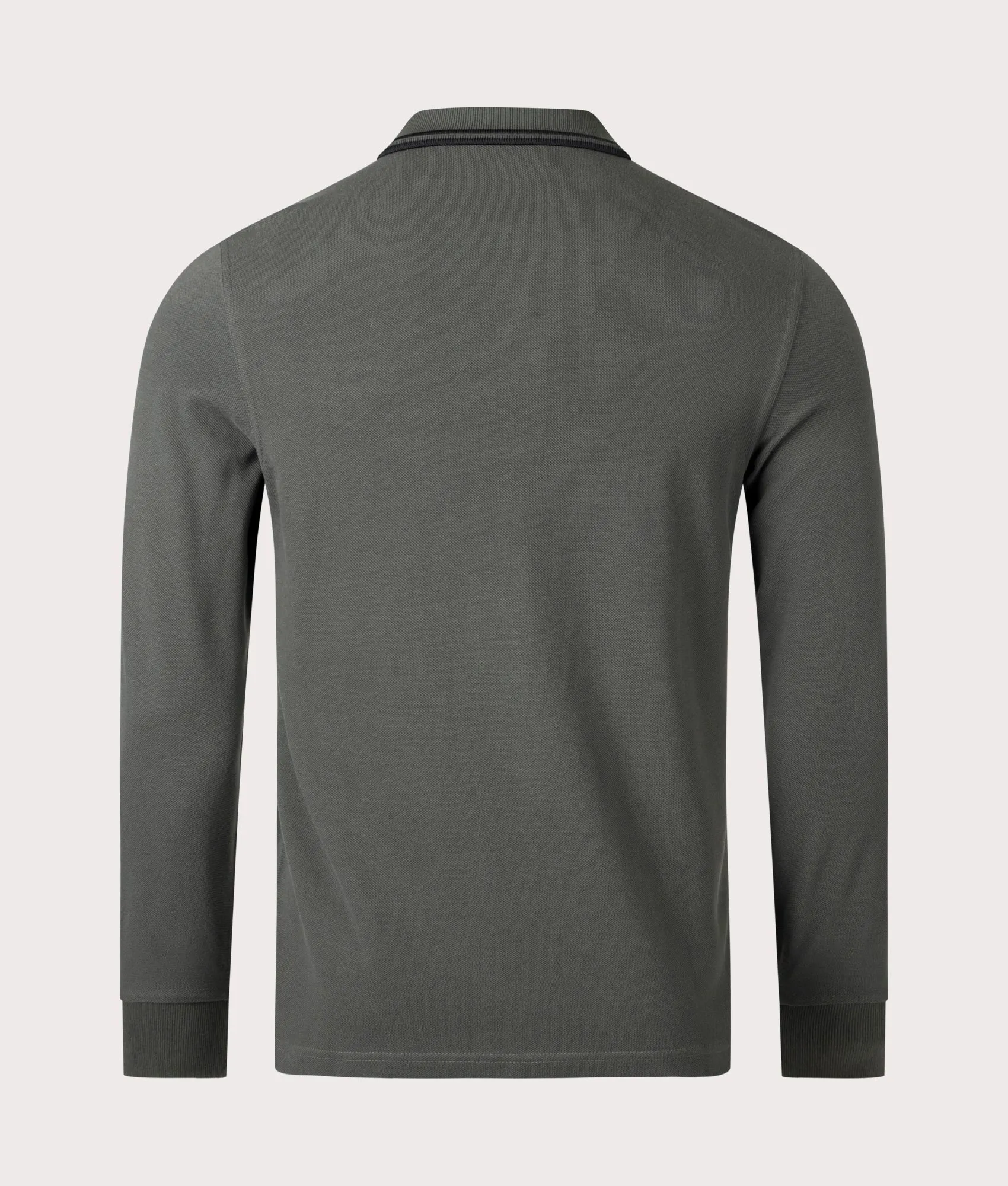 Long Sleeve Twin Tipped Polo Shirt sold by EQVVS product image thumbnail 3