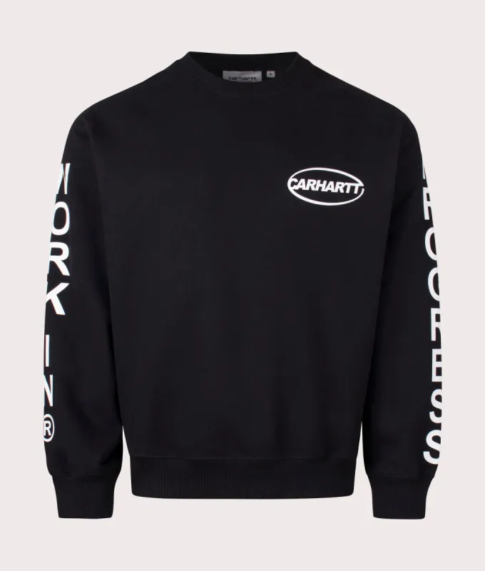 Oversized Body Of Work Sweatshirt sold by EQVVS