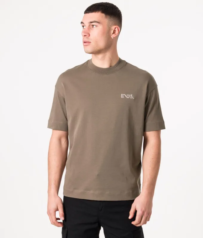Embroidered Logo T-Shirt sold by EQVVS