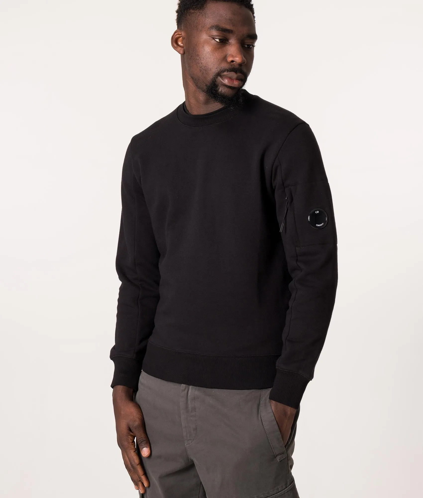 Diagonal Raised Fleece Sweatshirt sold by EQVVS