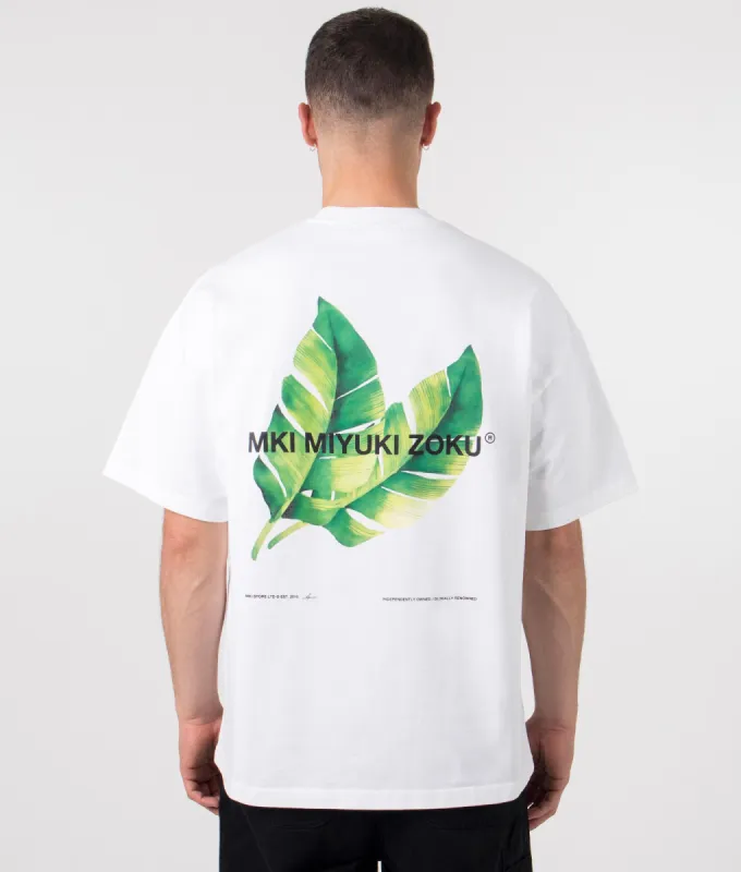Oversized Fit Leaf T-Shirt sold by EQVVS