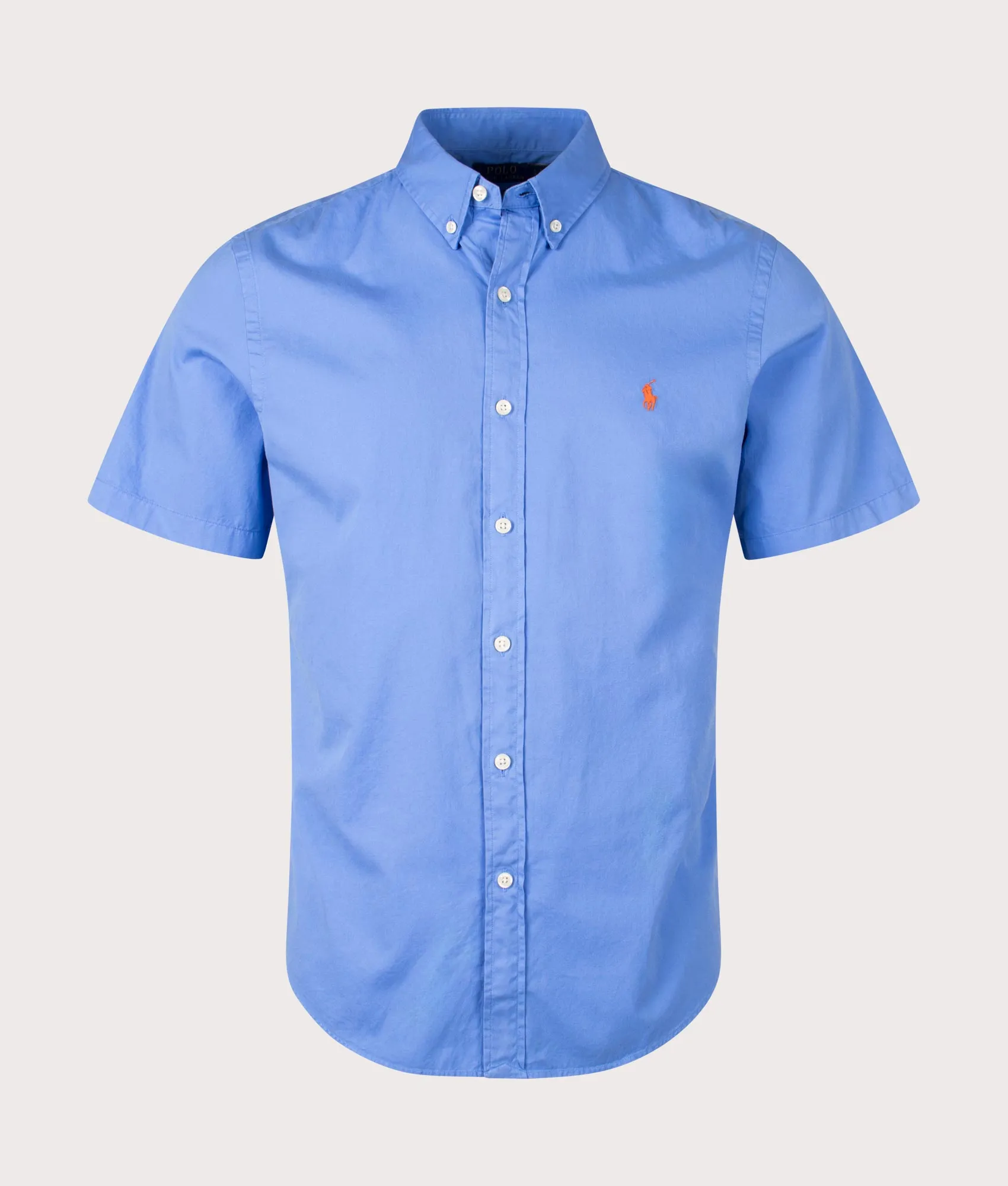 Slim Fit Garment Dyed Short Sleeve Shirt sold by EQVVS