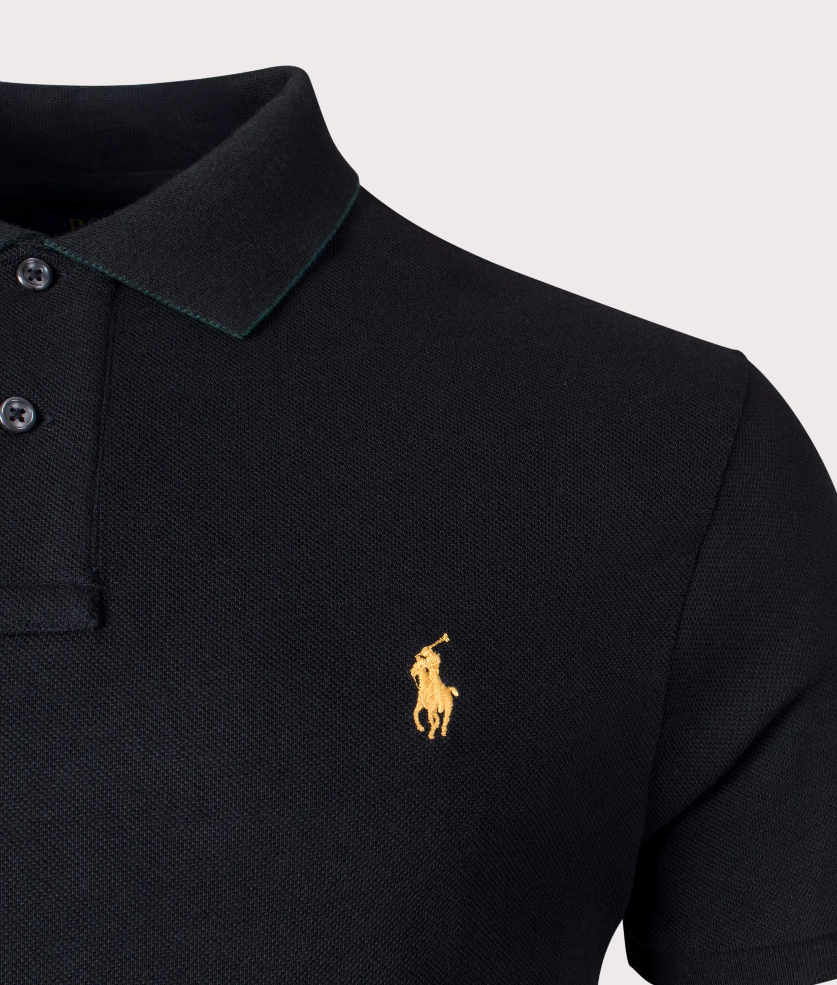 Classic Fit Mesh Polo Shirt sold by EQVVS product image thumbnail 2