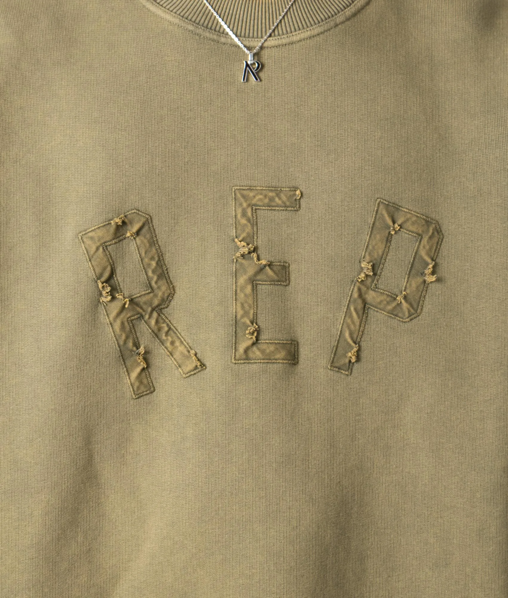 Rep Applique Sweatshirt sold by EQVVS product image thumbnail 3