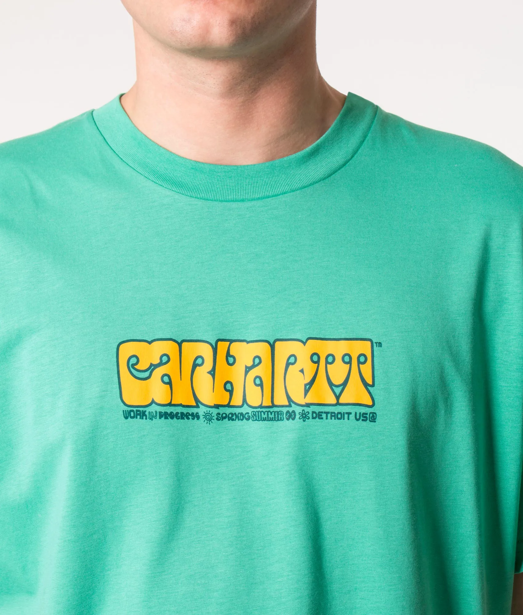 Relaxed Fit Heat Script T-Shirt sold by EQVVS product image thumbnail 2