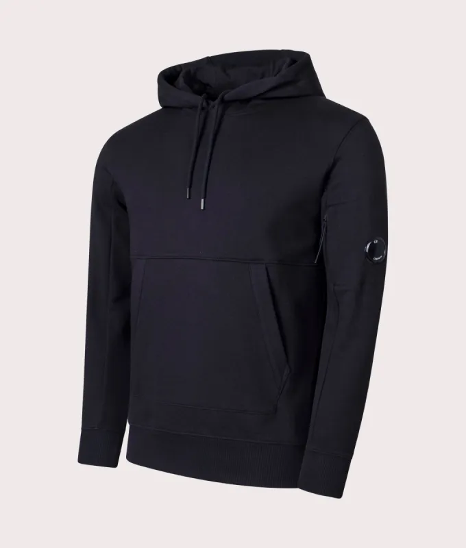 Diagonal Raised Fleece Lens Hoodie sold by EQVVS