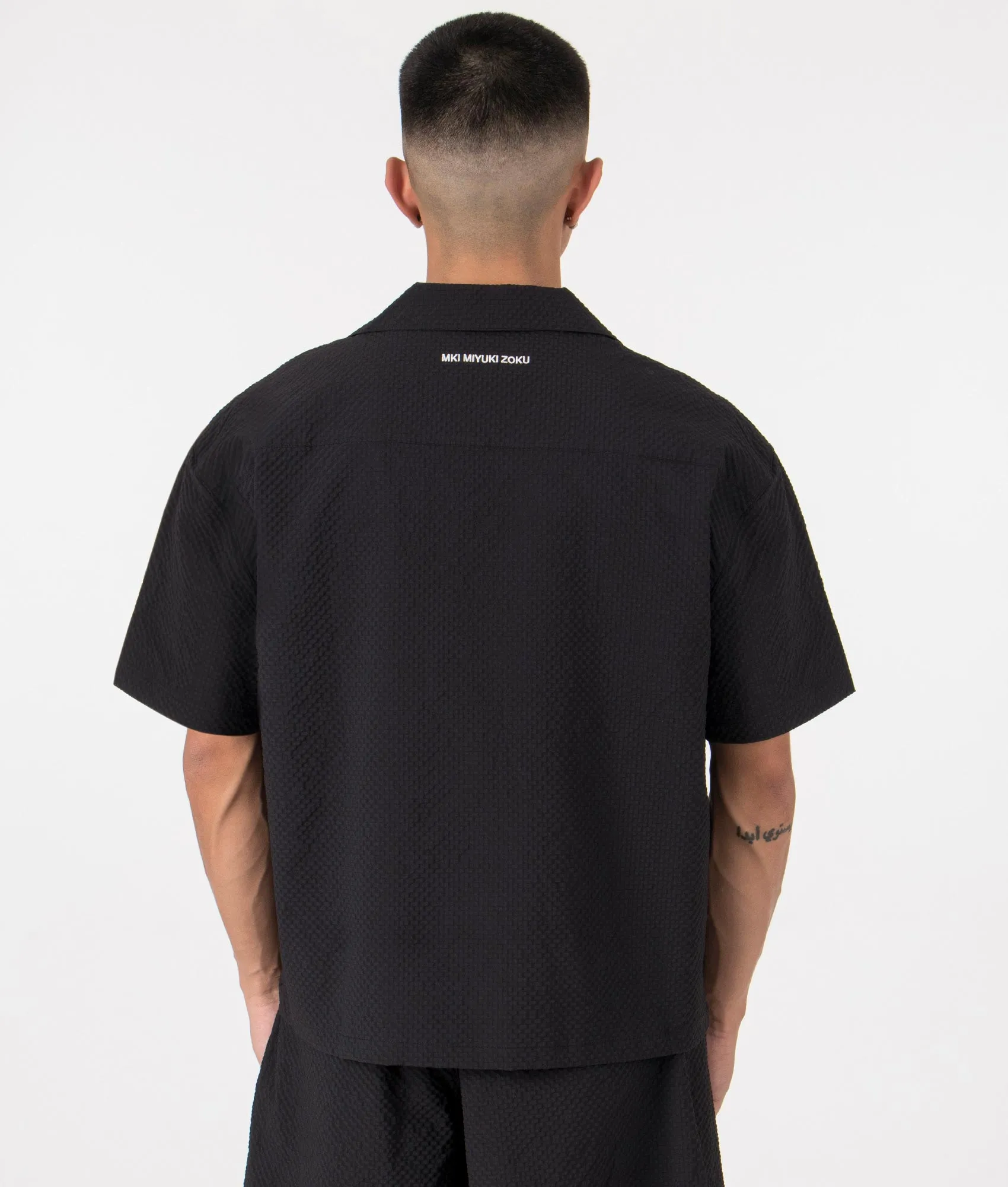 Oversized Seersucker Vacation Shirt sold by EQVVS product image thumbnail 4